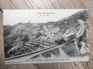 náhled knihy - Collection Artistique 1000. - La Turbie. - Chemin de fer à crémaillère