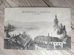 náhled knihy - Brandkatastrophe in Neunkirchen. 1. Juli 1907.