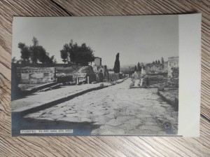 náhled knihy - POMPEI. - Via delle tombe, altra veduta.