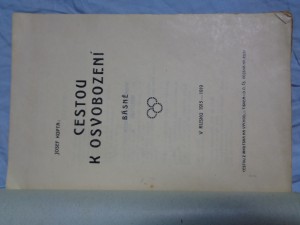 náhled knihy - Cestou k osvobození : básně : V Rusku 1915-1919