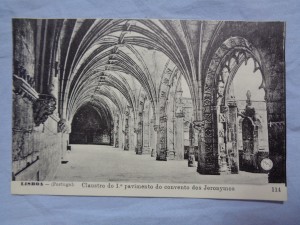 náhled knihy - Lisboa - (Portugal) Claustro do 1.° pavimento do convento dos Jeronymos