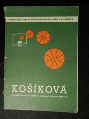 náhled knihy - košíková, metodický list pro učitele a profesory tělesné výchovy