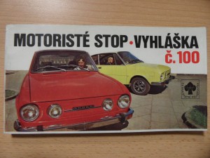 náhled knihy - Motoristé stop - vyhláška č. 100 Vyhláška č. 10