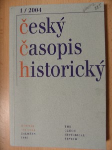 náhled knihy - Český časopis historický (1/2004)