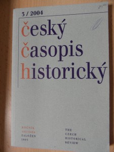 náhled knihy - Český časopis historický (3/2004)