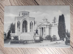 náhled knihy - Milano Cimitero Monumentale. Serie I. No. 10.