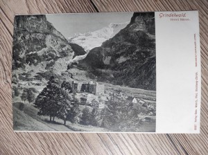 náhled knihy - Grindelwald. Hotel Bären.