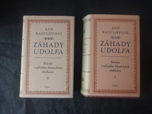 náhled knihy - Záhady Udolfa I,II: román s několika básnickými vložkami