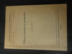 náhled knihy - Obecné šlechtění a semenářství