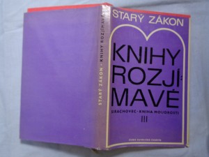 náhled knihy - Starý zákon: Knihy rozjímavé. III, Sirachovec, Kniha moudrosti