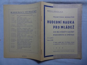 náhled knihy - Hudební nauka pro mládež: co má věděti každý hudebník a zpěvák