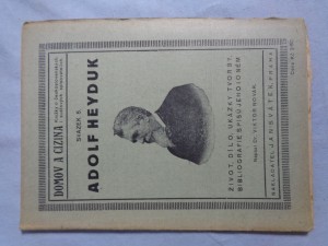 náhled knihy - Adolf Heyduk: život, dílo, ukázky tvorby, biblliografie spisů jeho i o něm