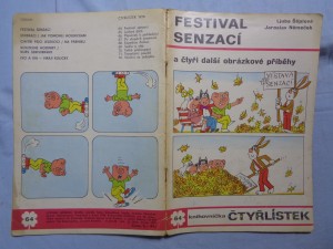 náhled knihy - Čtyřlístek: Festival senzací č. 64
