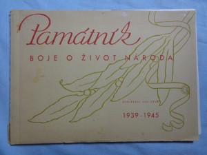 náhled knihy - Památník boje o život národa: 1939 - 1945