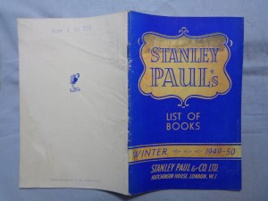 náhled knihy - Stanley Paul's list of books winter 1949-50