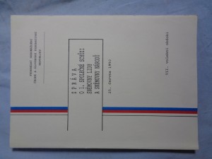 náhled knihy - Zpráva o 1. společné schůzi sněmovny lidu a sněmovny národů 25. června 1992 VII. volební období