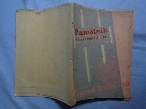 náhled knihy - Památník na první celostátní sjezd katolíků Československé republiky v Praze 1935