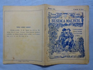 náhled knihy - Besídka malých 1896 XVII. sešit 18.