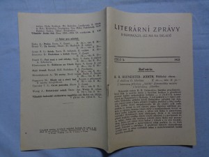 náhled knihy - Literární zprávy 1923 číslo 3.