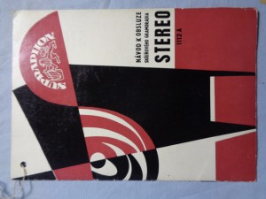 náhled knihy - Návod k obsluze skříňového gramoradia Stereo 1112A