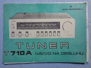 náhled knihy - Tuner T710A Návod na obsluhu