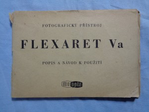 náhled knihy - Flexaret Va popis a návod k použití 
