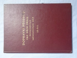 náhled knihy - Dopravní předpisy pro důlní dráhy povrchových hnědouhelných dolů