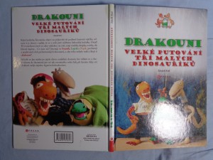 náhled knihy - Drakouni : velké putování tří malých dinosauříků. Kniha první, Jak přišli na svět