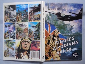 náhled knihy - Biggles a podivná válka