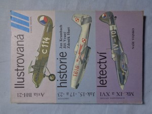 náhled knihy - Ilustrovaná historie letectví : Avia BH-21, Jak-15,-17 a -23, Mk. IX a XVI