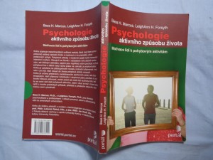náhled knihy - Psychologie aktivního způsobu života: motivace lidí k pohybovým aktivitám