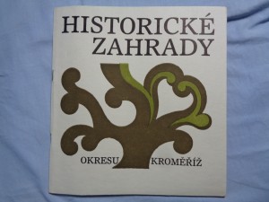 náhled knihy - Historické zahrady okresu Kroměříž
