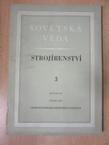 náhled knihy - Sovětská věda - strojírenství 3., ročník III.