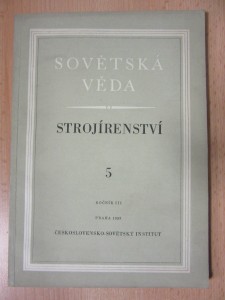 náhled knihy - Sovětská věda - strojírenství 5., ročník III.