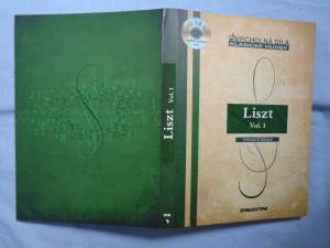 náhled knihy - Vrcholná díla klasické hudby: Liszt Vol. 1
