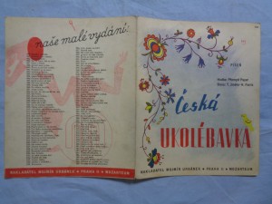 náhled knihy - Česká ukolébavka píseň