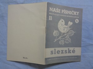 náhled knihy - Naše písničky slezské ročník II. číslo 4