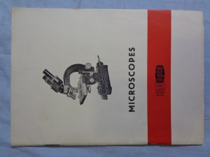 náhled knihy - Meopta Microscopes: Directions for Use + záruční list