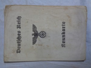 náhled knihy - Deutsche Reich Kennkarte