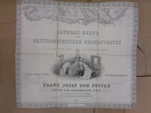 náhled knihy - General-Karte des Oesterreichischen Kaiserstaates mit Einem Grossen Theile der Angrenzenden Länder: Franz Josef dem Erstein, číslo XX: Titel