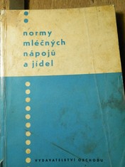 náhled knihy - Normy mléčných nápojů a jídel