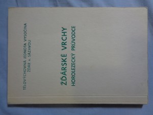 náhled knihy - Žďárské vrchy: horolezecký původce