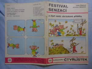 náhled knihy - Čtyřlístek: Festival senzací č. 64