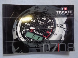 náhled knihy - Tissot: swiss watches since 1853 (Catalogue 07/08)
