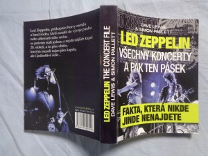 náhled knihy - Led Zeppelin všechny koncerty a pak ten pásek 