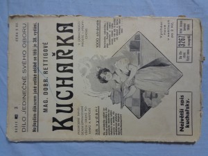 náhled knihy - Kuchařka: rok 1928 sešit 3.