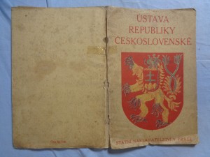 náhled knihy - Ústava republiky československé 1923