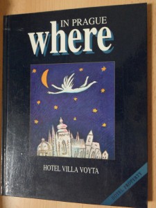 náhled knihy - Where in Prague : Hotel Villa Voyta (Volume 1 - 1993)