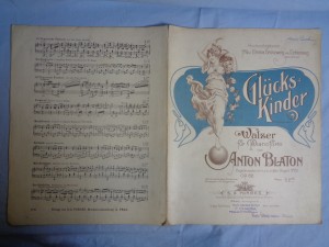 náhled knihy - Glücks = Kinder: Walzer für pianoforte von Anton Blaton