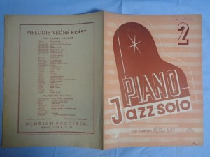 náhled knihy - Piano jazz solo: Těžké sny